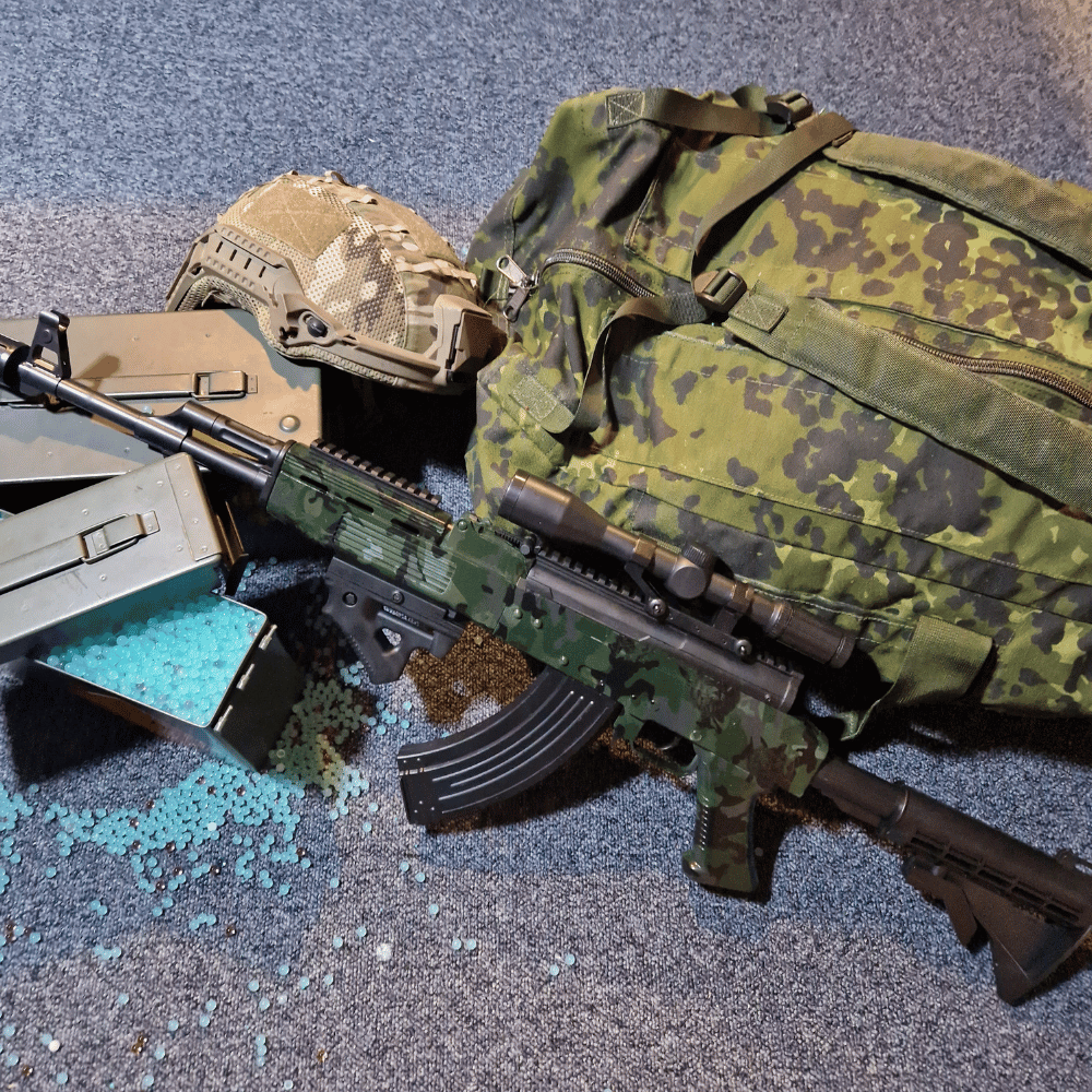 SKS Wood - Elektrisk GelBlaster GevÀr