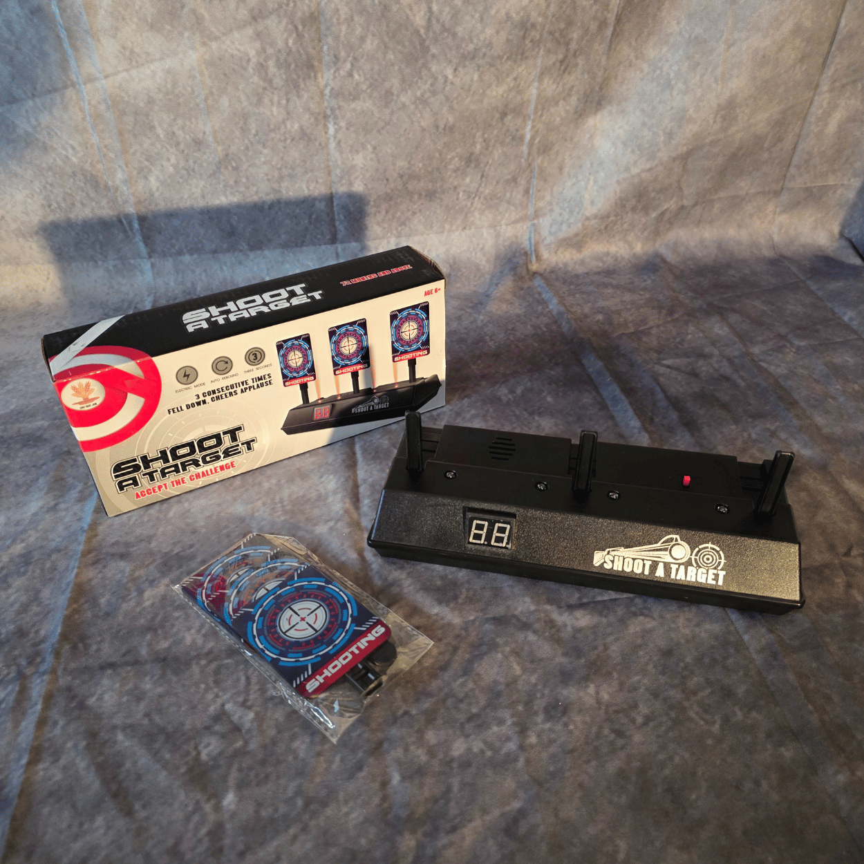 Automatisk GelBlaster Måltavla - 3 Targets