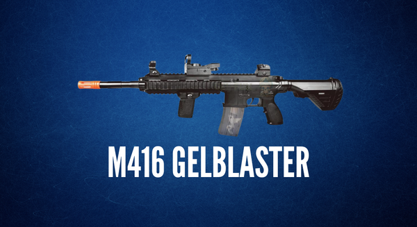 M416 Gelblasteren: Din Biljett till Taktisk Överlägsenhet och Adrenalinspäckad Action hos gelzone.se!