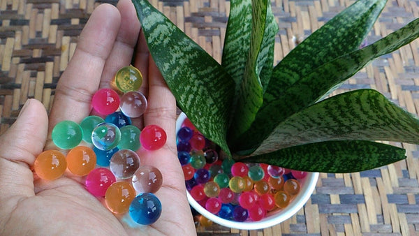 Från Gel Blaster-strid till Grön Oas: Återanvänd Överskotts Bio-Balls från Gelzone.se för att Vattna dina Växter!