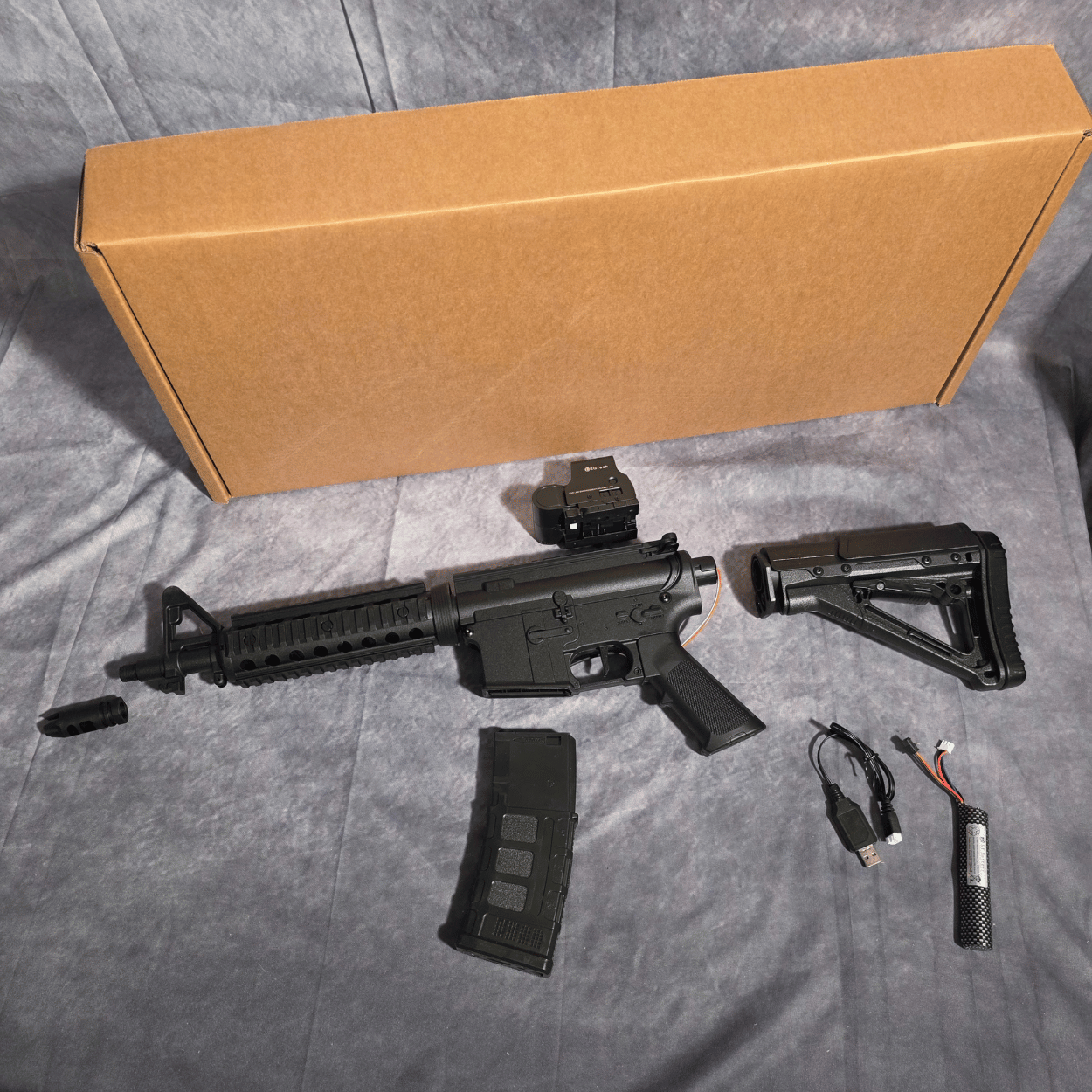 M4A1 PRO Svart - GelBlaster Elektrisk