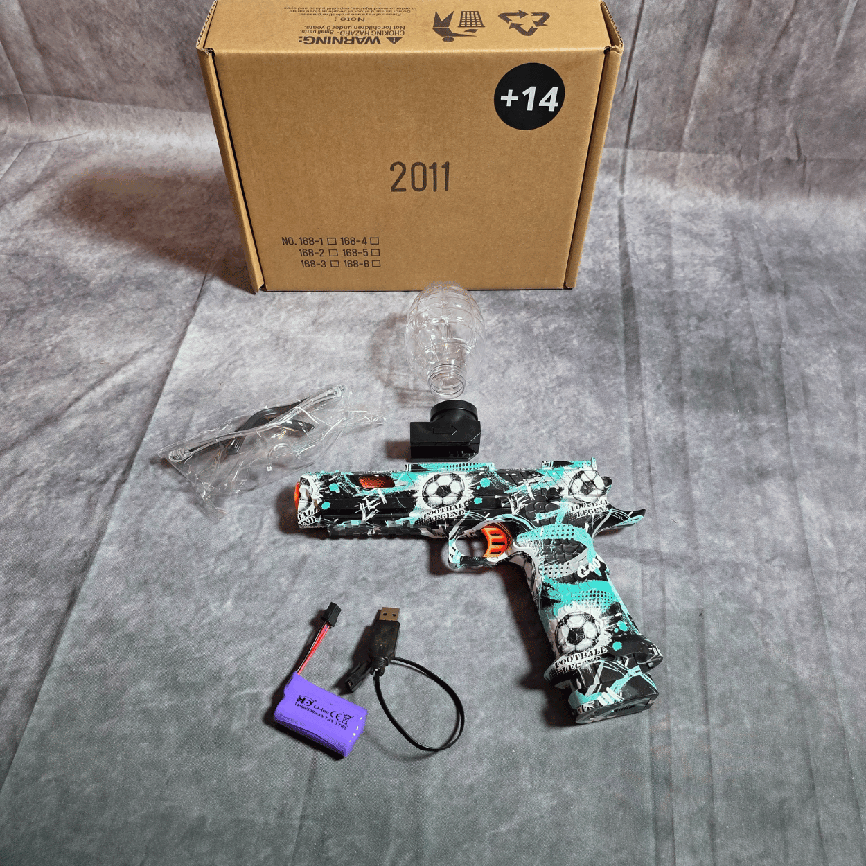 1912 - Elektrisk Gelblaster