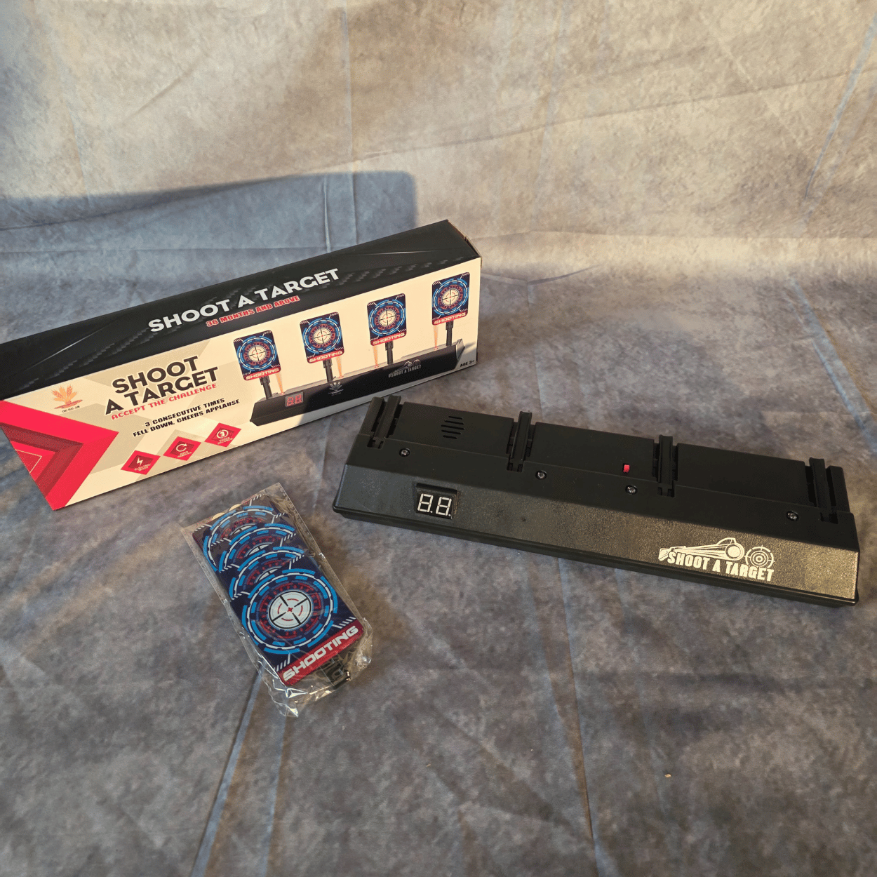 Automatisk GelBlaster Måltavla - 4 Targets