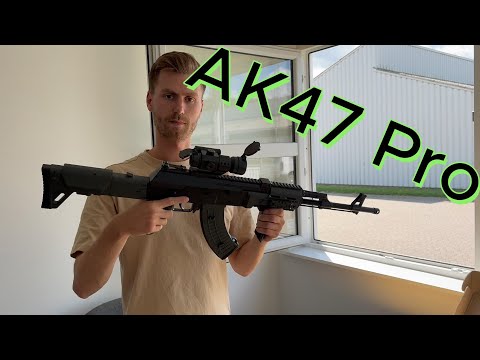 AK-47 PRO MODEL - GelBlaster Elektrisk Gevär